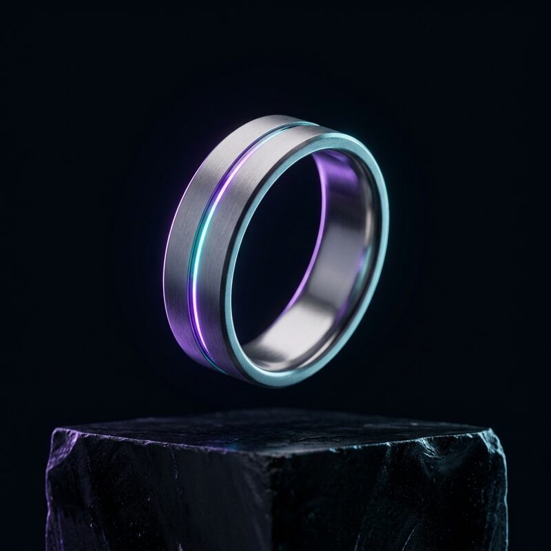 Smart Ring Titânio
